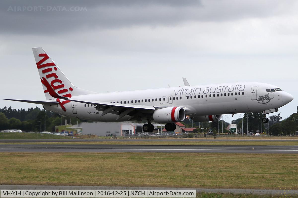 VH-YIH, 2012 Boeing 737-8FE C/N 38712, VA124 from BNE