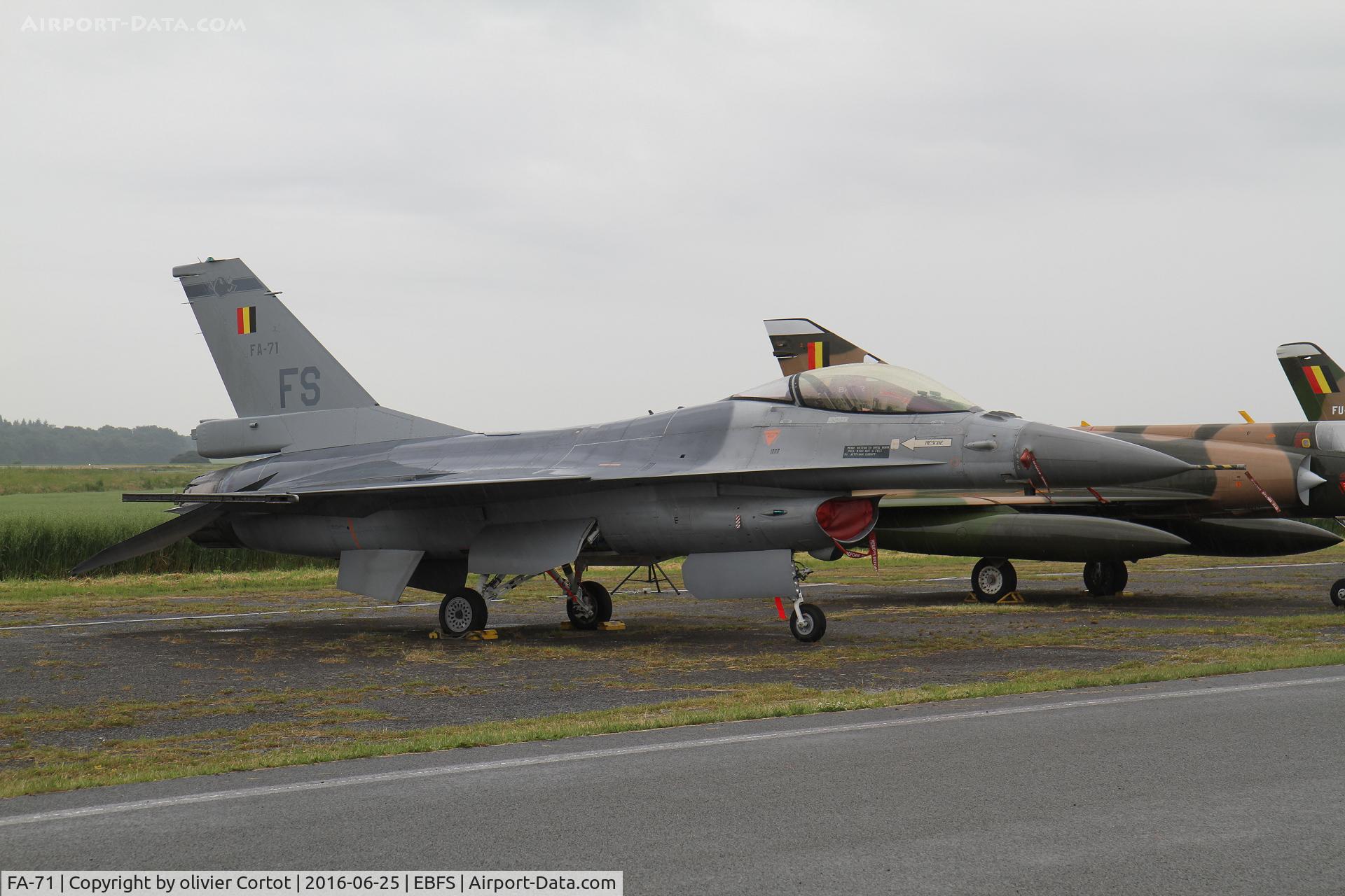 FA-71, SABCA F-16AM Fighting Falcon C/N 6H-71, In the museum now ?