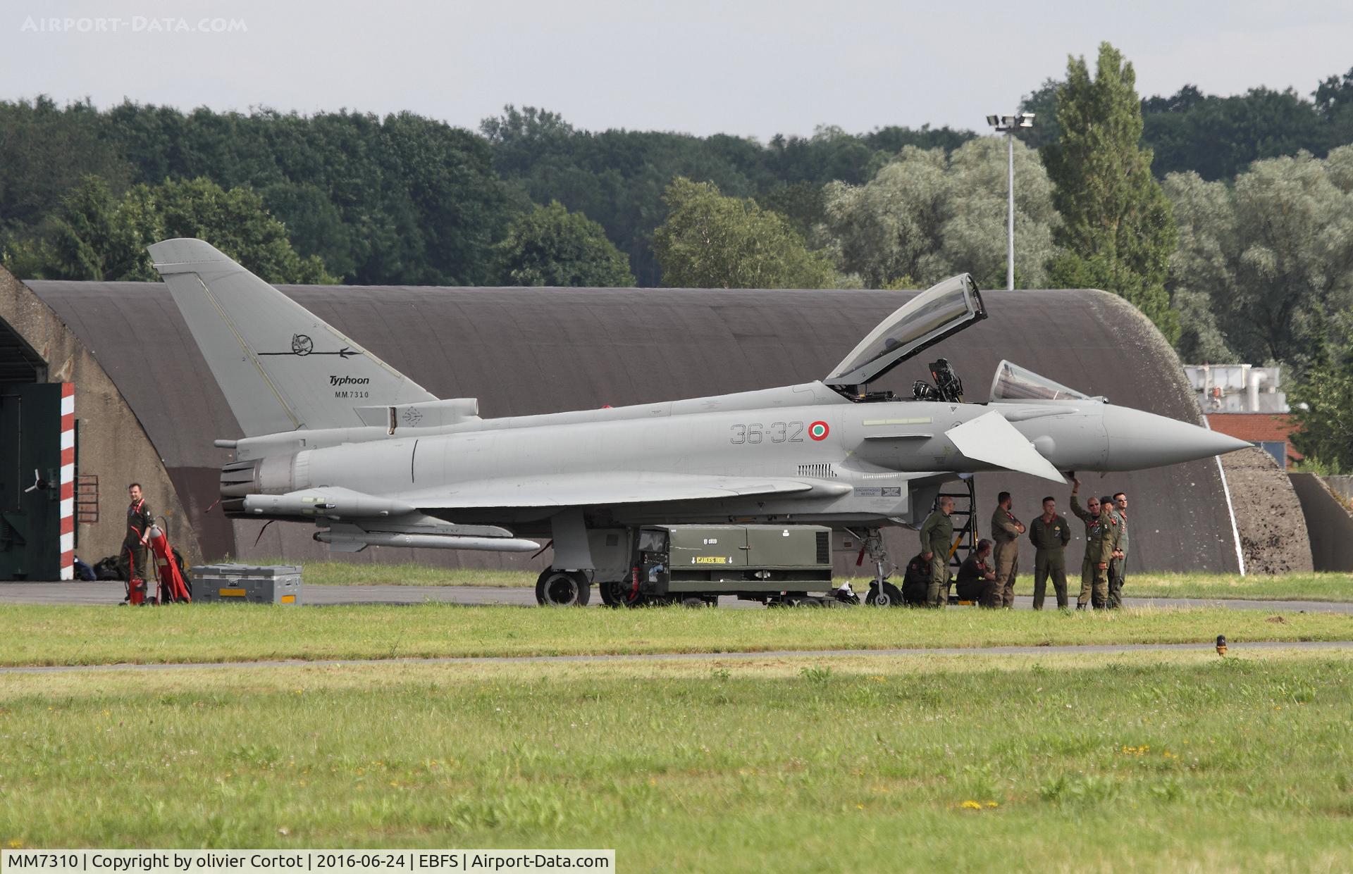 MM7310, Eurofighter EF-2000 Typhoon S C/N IS042, Florennes airshow