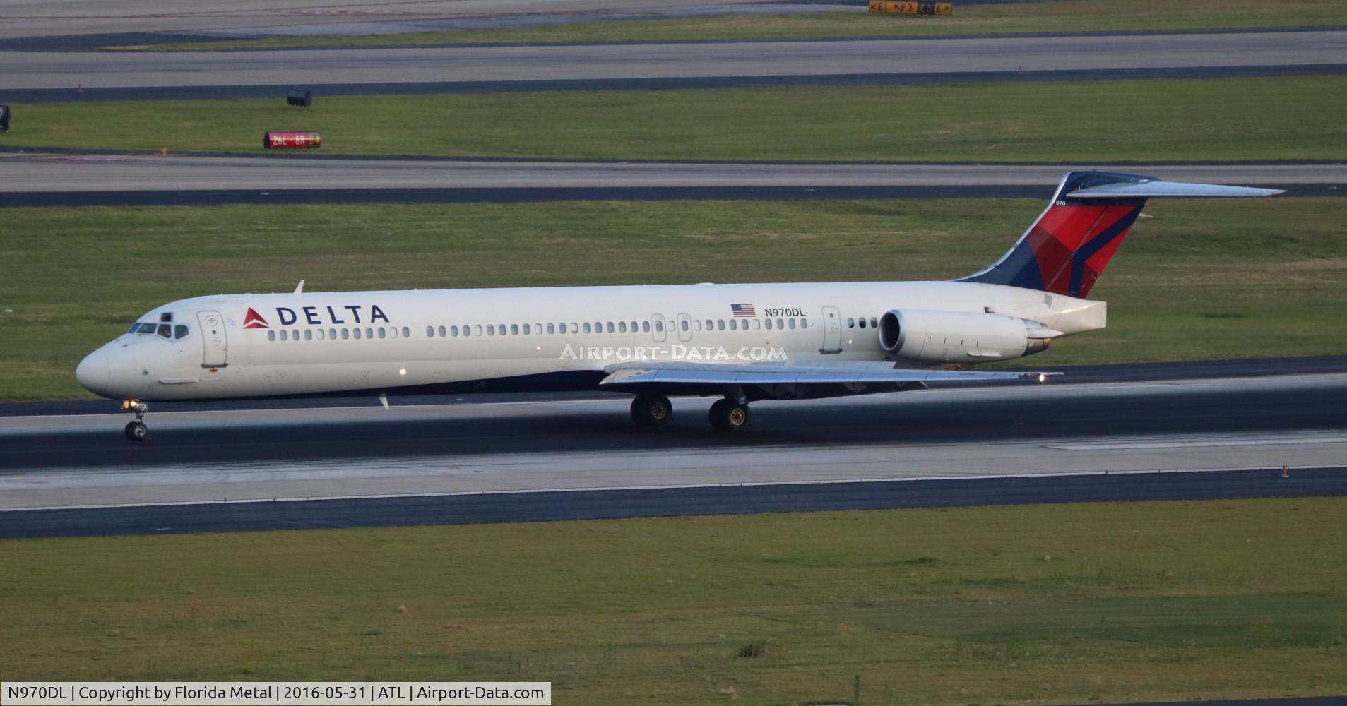 N970DL, 1990 McDonnell Douglas MD-88 C/N 53173, Delta
