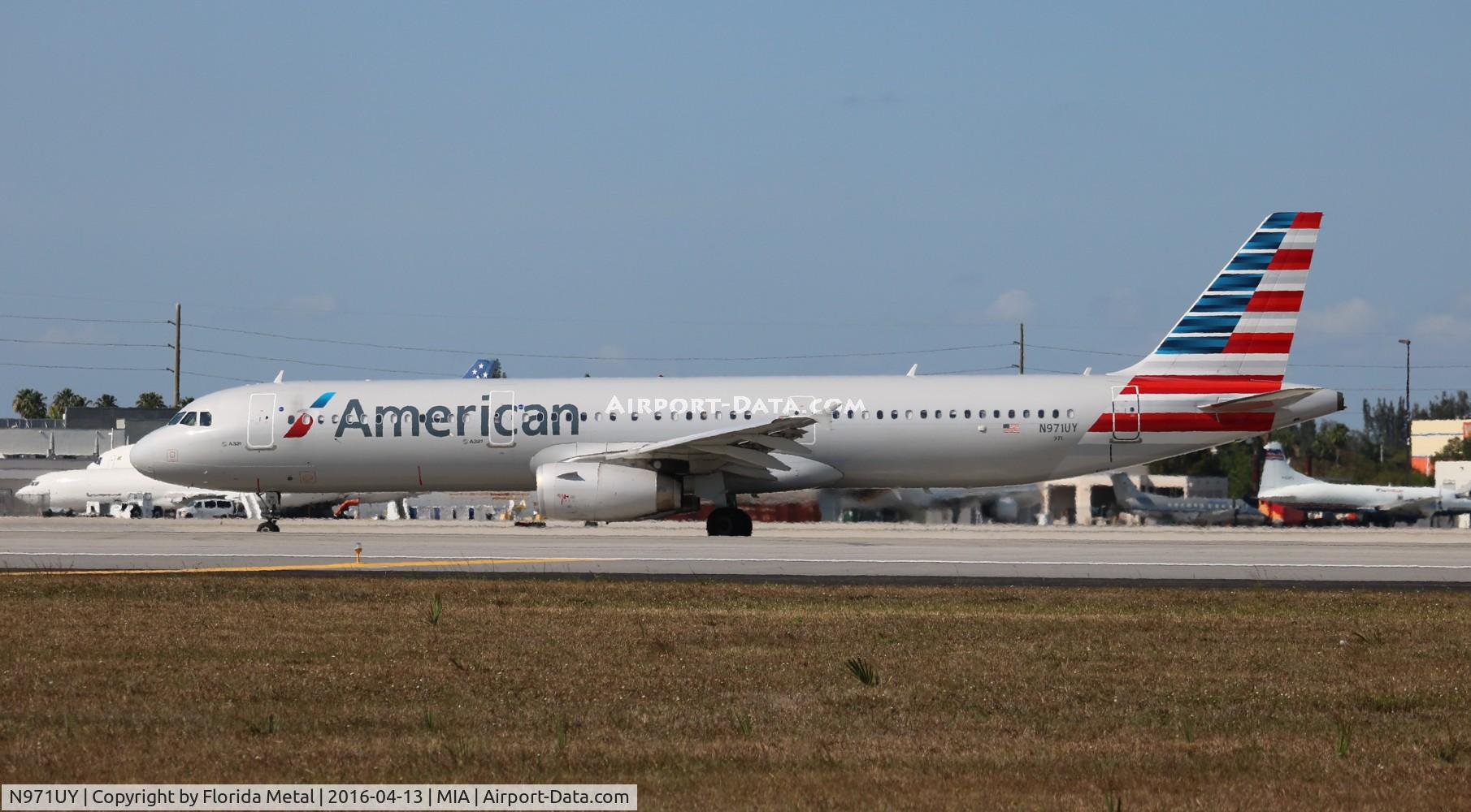N971UY, 2014 Airbus A321-231 C/N 6249, American