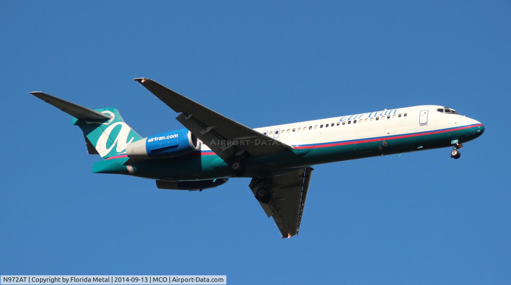 N972AT, 2001 Boeing 717-200 C/N 55033, Air Tran