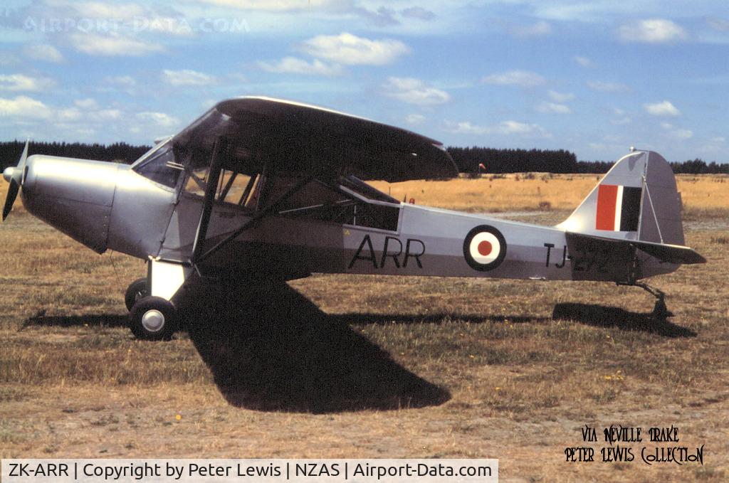 ZK-ARR, Taylorcraft J Auster 5 C/N 1364, R A Royds, Ashburton