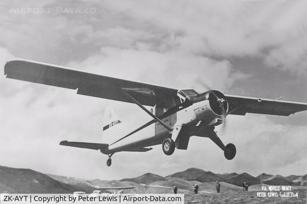 ZK-AYT, 1951 De Havilland Canada DHC-2 Beaver C/N 138, Rural Aviation Ltd., New Plymouth
