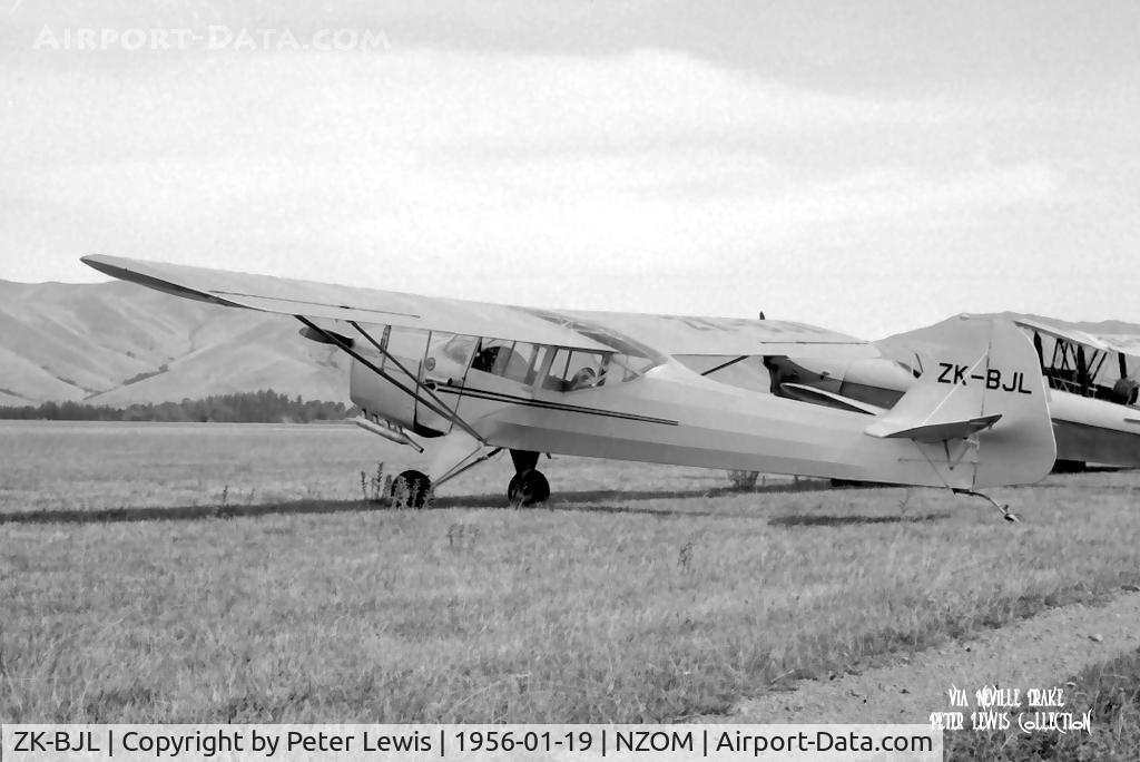 ZK-BJL, 1946 Auster J-1 Autocrat C/N 2327, A O Bulfin, Tuapeka West, Lawrence