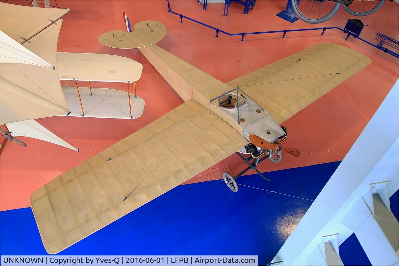 UNKNOWN, 1919 Nieuport II N 1911 C/N unknown, Nieuport II N, Preserved at Air & Space museum, Paris-Le bourget (LFPB). This aircraft is not an authentic, but a reconstruction carried out by the factories Nieuport in 1919 especially for Air and Space museum