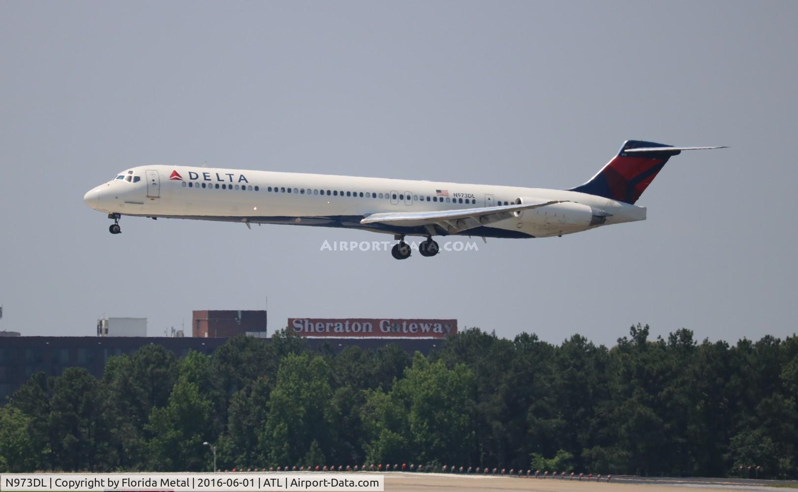 N973DL, 1991 McDonnell Douglas MD-88 C/N 53241, Delta