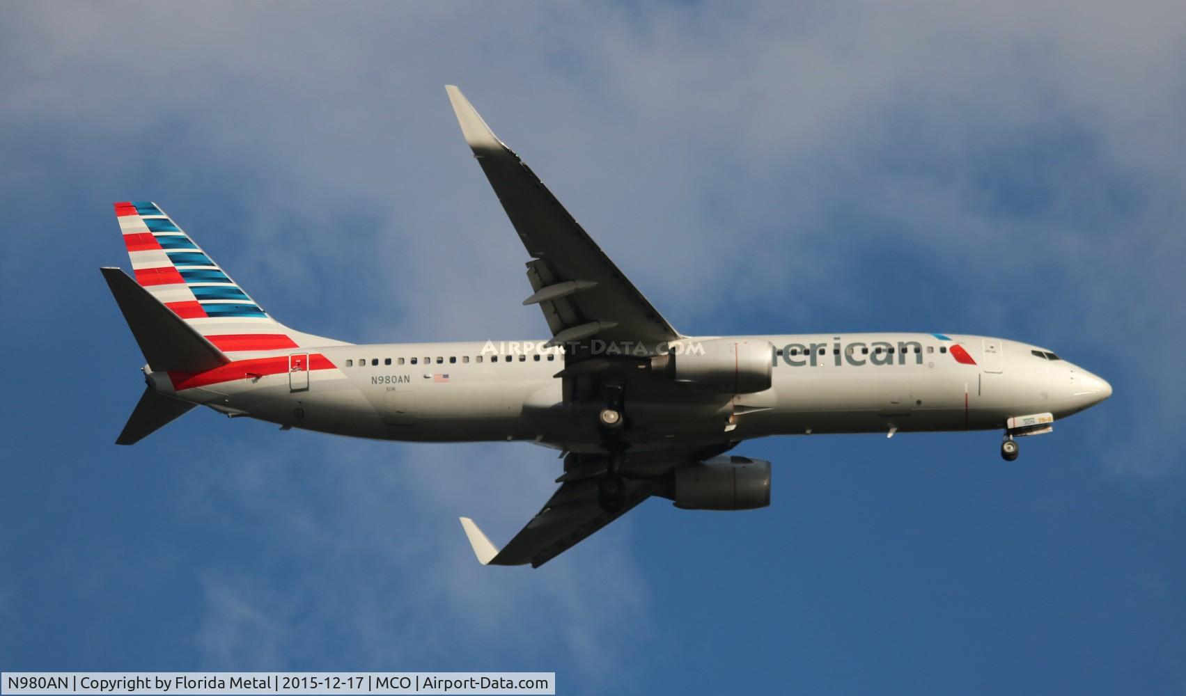 N980AN, Boeing 737-823 C/N 30101, American