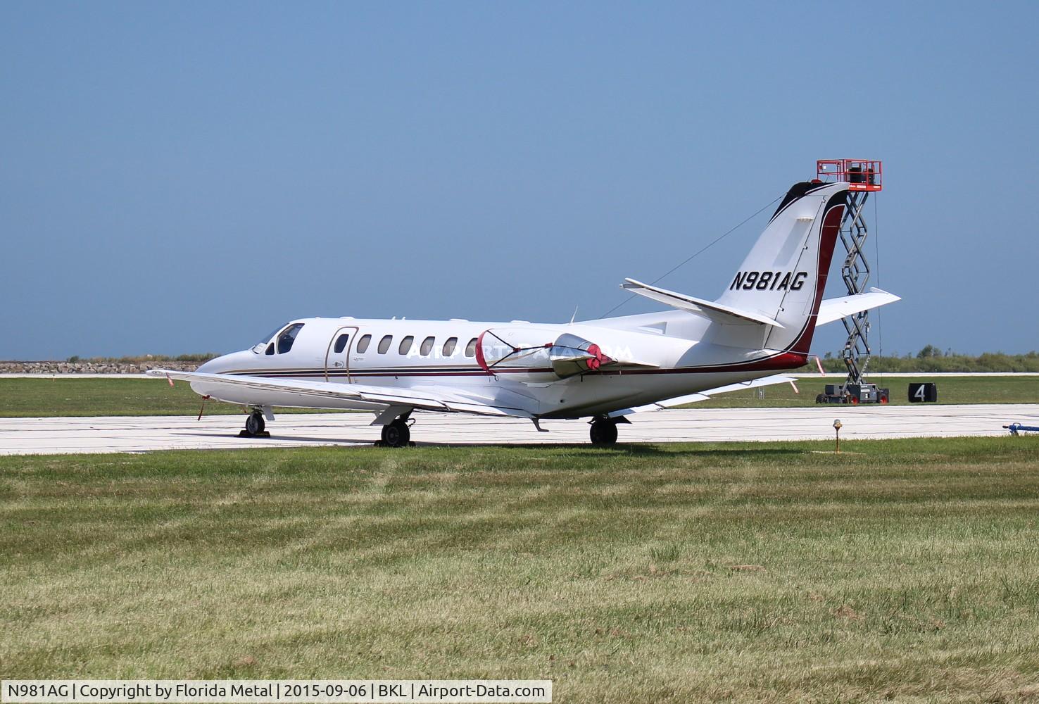 N981AG, 1998 Cessna 560 Citation Ultra C/N 560-0466, Citation 560