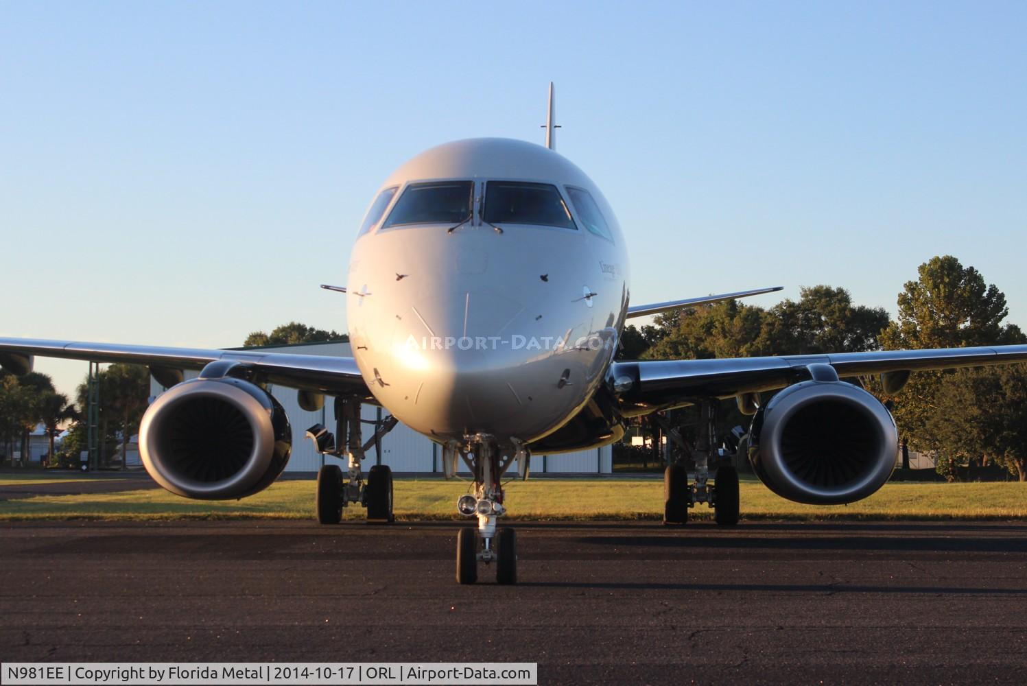 N981EE, 2013 Embraer ERJ-190-100ECJ Lineage 1000 C/N 19000559, Lineage 1000