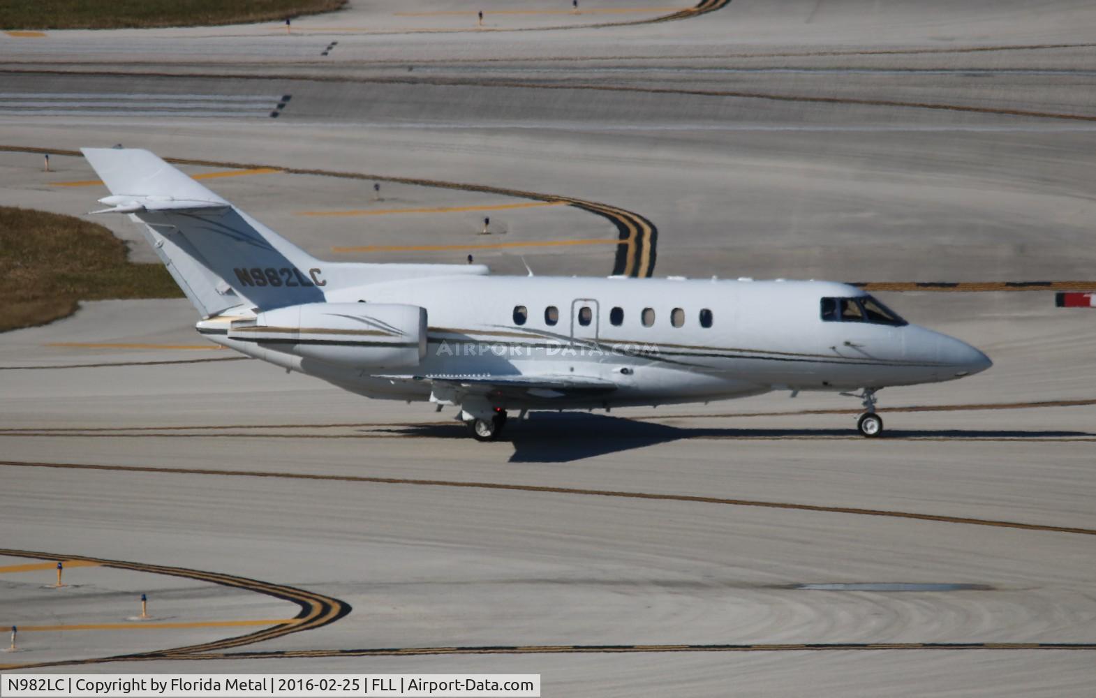 N982LC, 1992 British Aerospace BAe.125-1000A C/N 259005, Hawker 1000