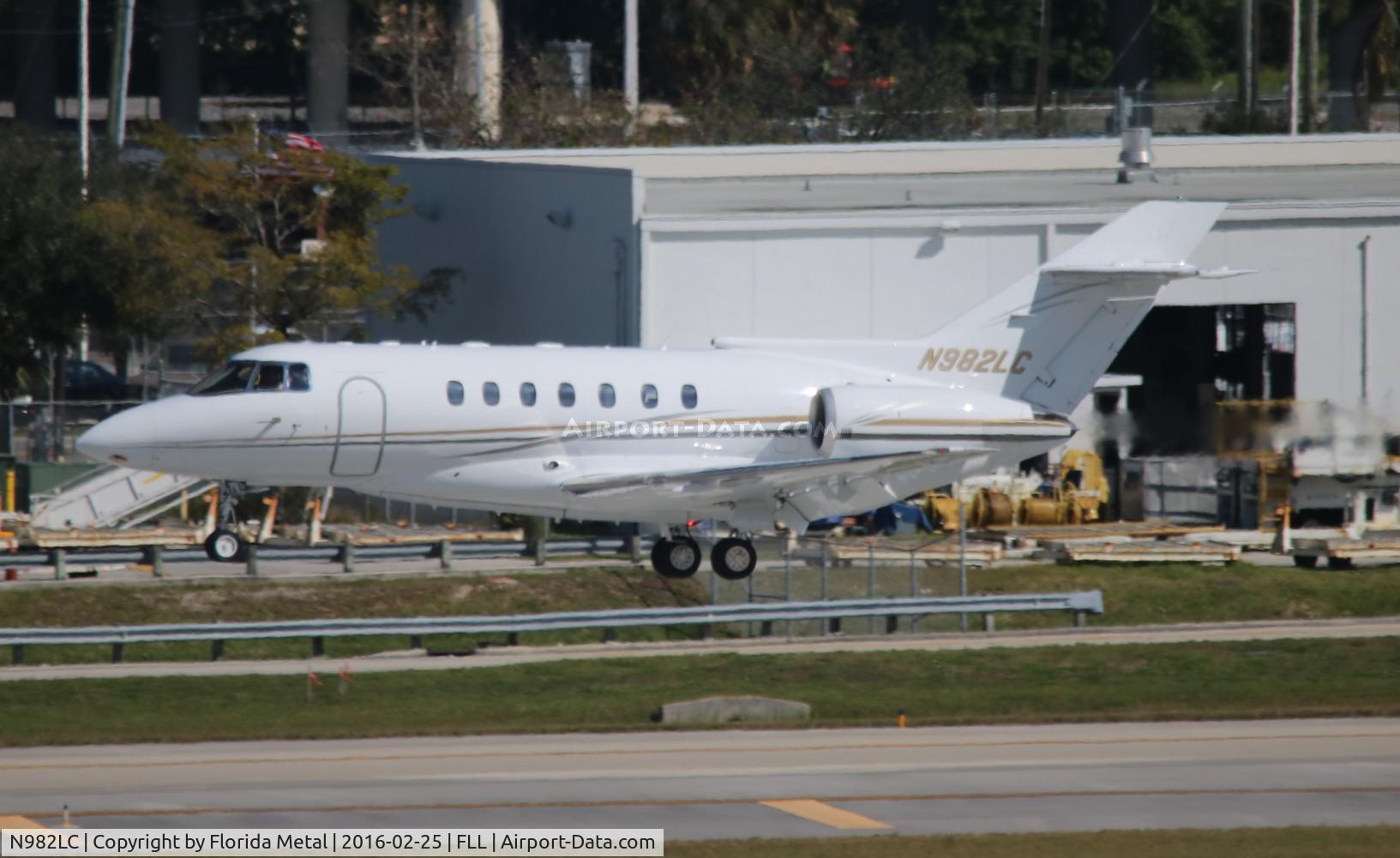 N982LC, 1992 British Aerospace BAe.125-1000A C/N 259005, Hawker 1000