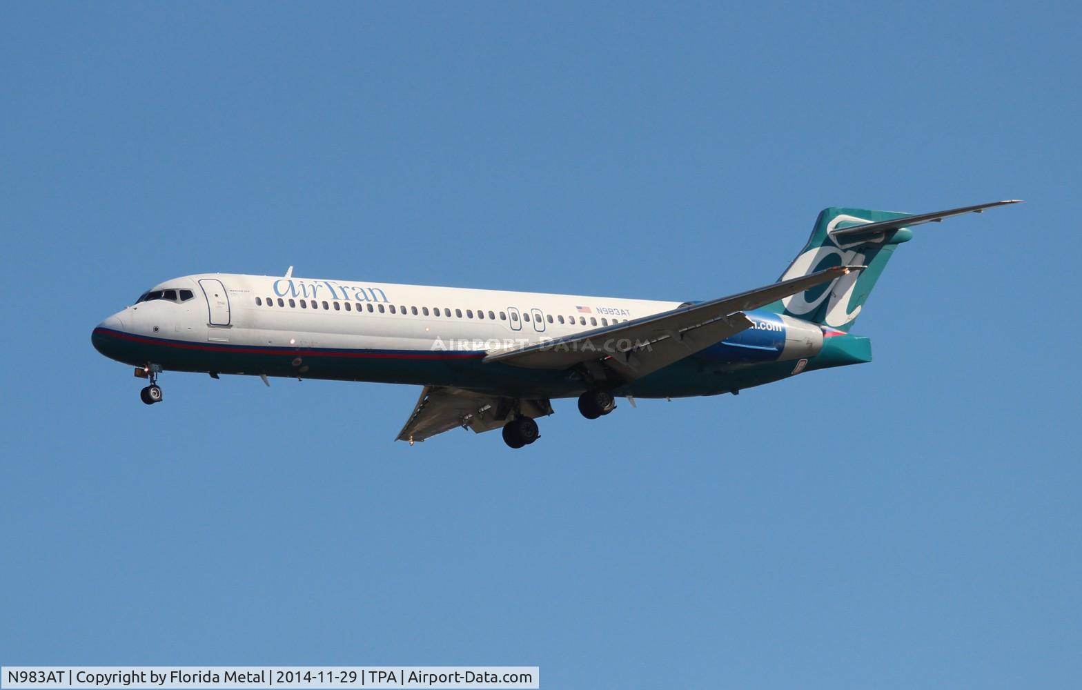 N983AT, 2005 Boeing 717-200 C/N 55052, Air Tran