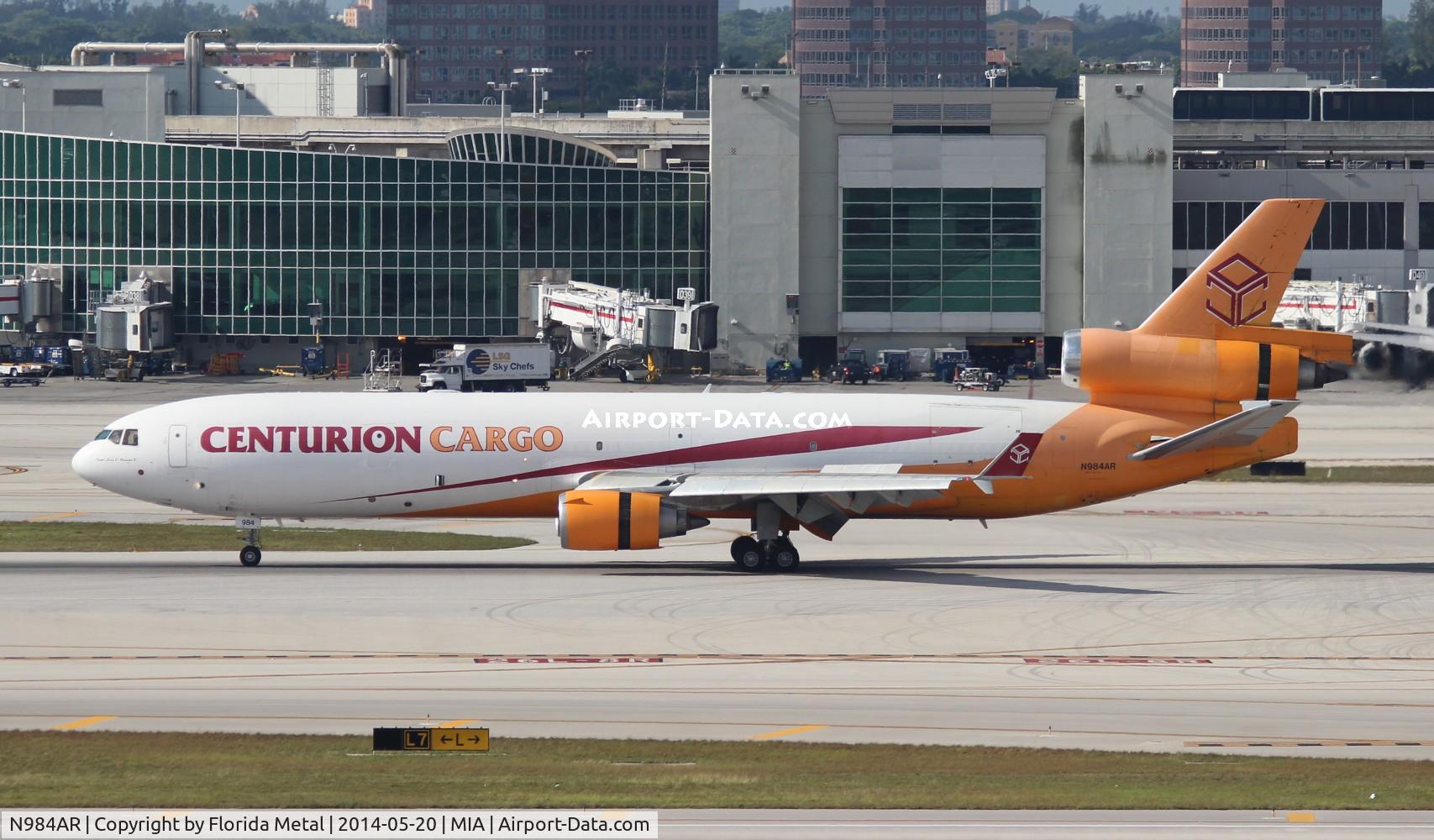 N984AR, 1992 McDonnell Douglas MD-11F C/N 48429, Centurion MD-11F