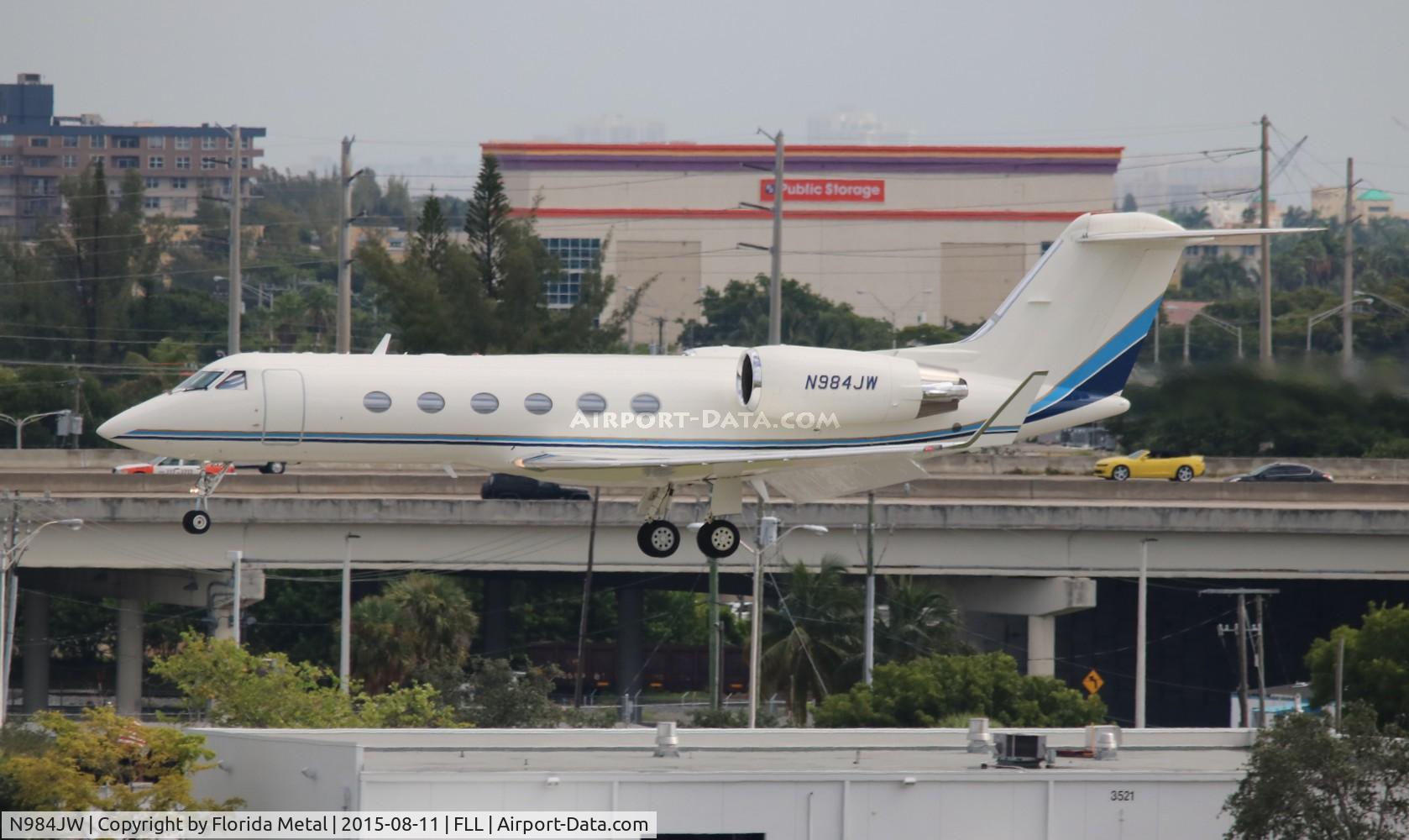 N984JW, 1989 Gulfstream Aerospace G-IV C/N 1091, Gulfstream IV