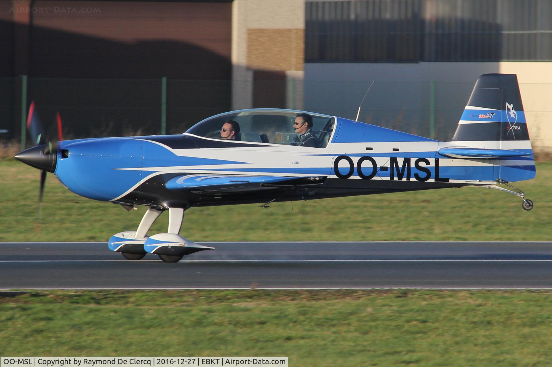 OO-MSL, 2015 Extra EA-300LT C/N LT030, OO-MSL upgraded to 330LT taking off from rwy 24.