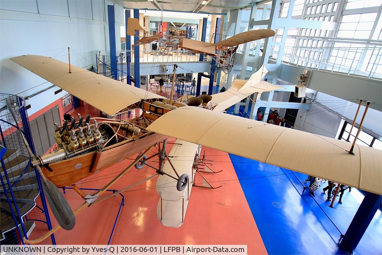 UNKNOWN, 1909 Levavasseur Antoinette VII partial reconstruction C/N unknown, Levasseur Antoinette type VII, Preserved at Air & Space Museum Paris-Le Bourget (LFPB)