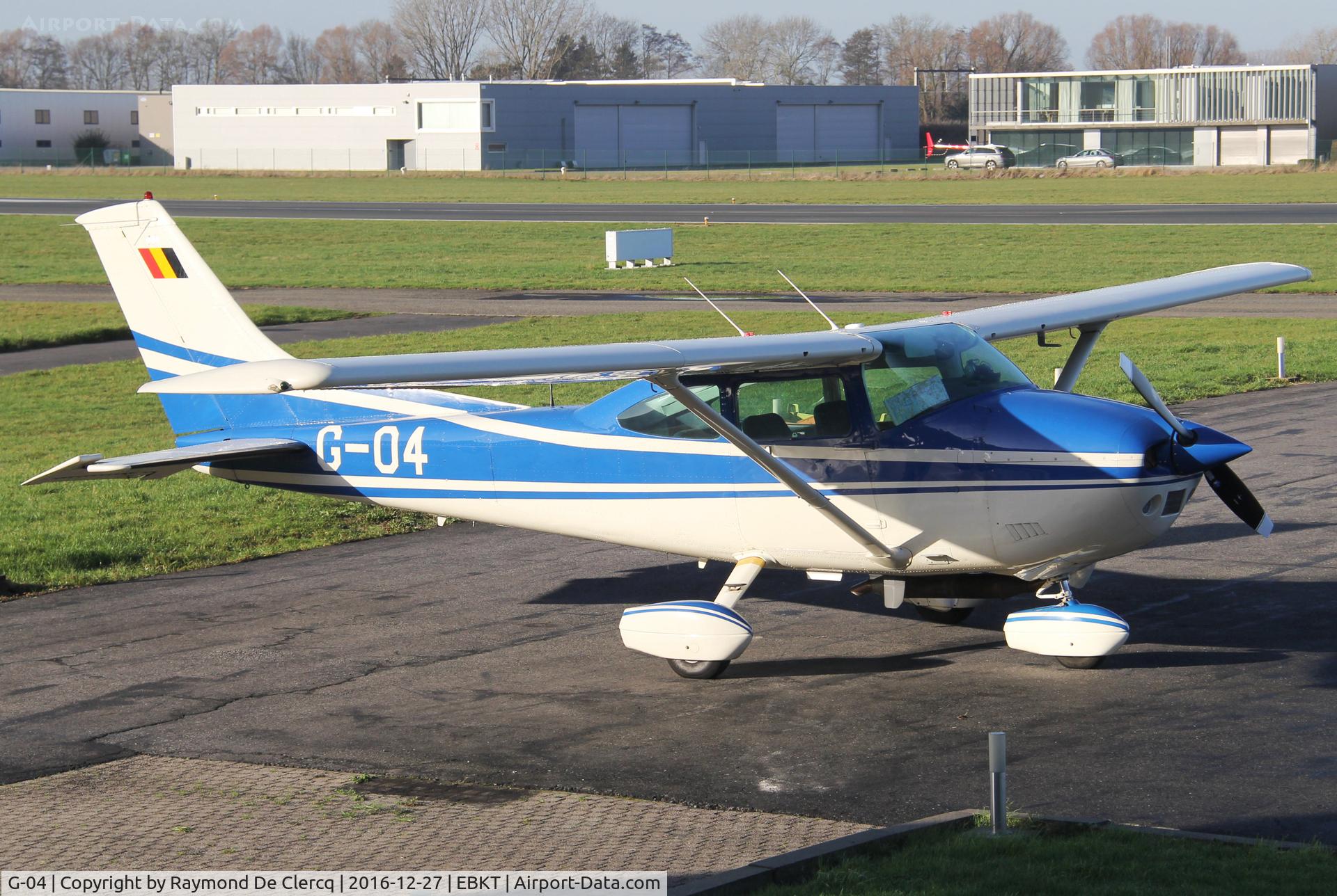 G-04, Cessna 182R Skylane C/N 18267844, Skylane of the Federal Police at Wevelgem.