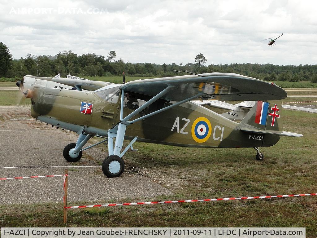 F-AZCI, Fairchild 24R-46A C/N 33038AC167, ex Royal Air Force UC61K Argus III, now Aéro-Passion