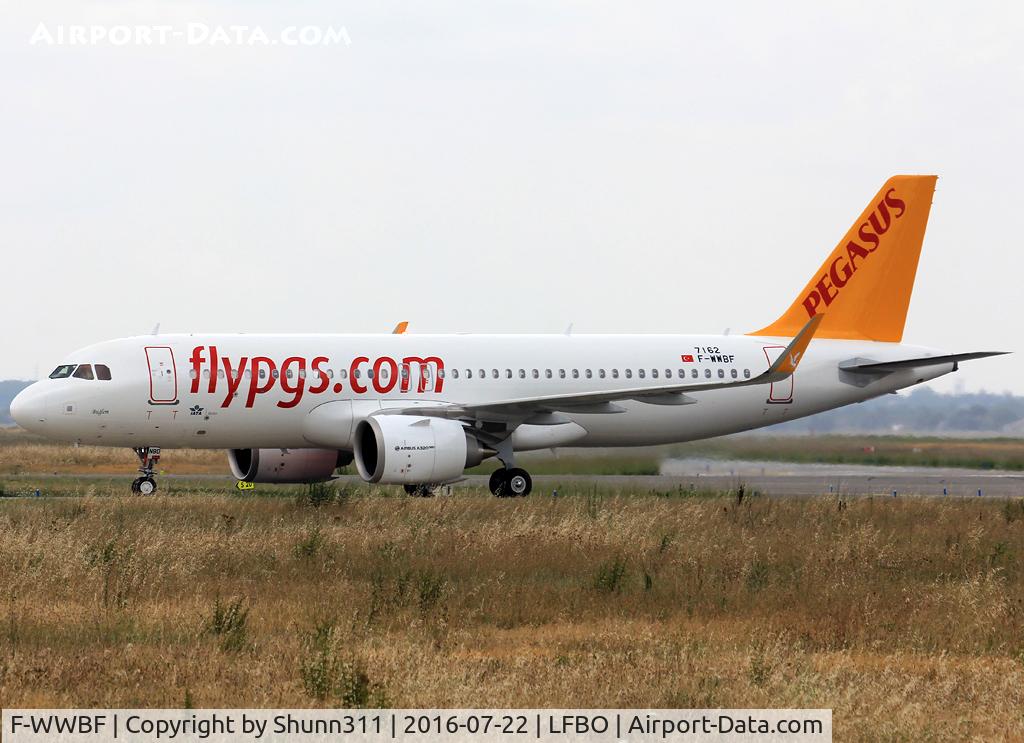 F-WWBF, 2016 Airbus A320-251N C/N 7162, C/n 7162 - To be TC-NBD
