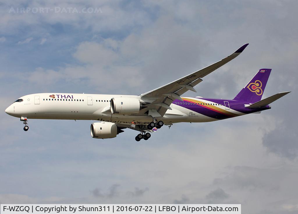 F-WZGQ, 2016 Airbus A350-941 C/N 044, C/n 0044 - To be HS-THB
