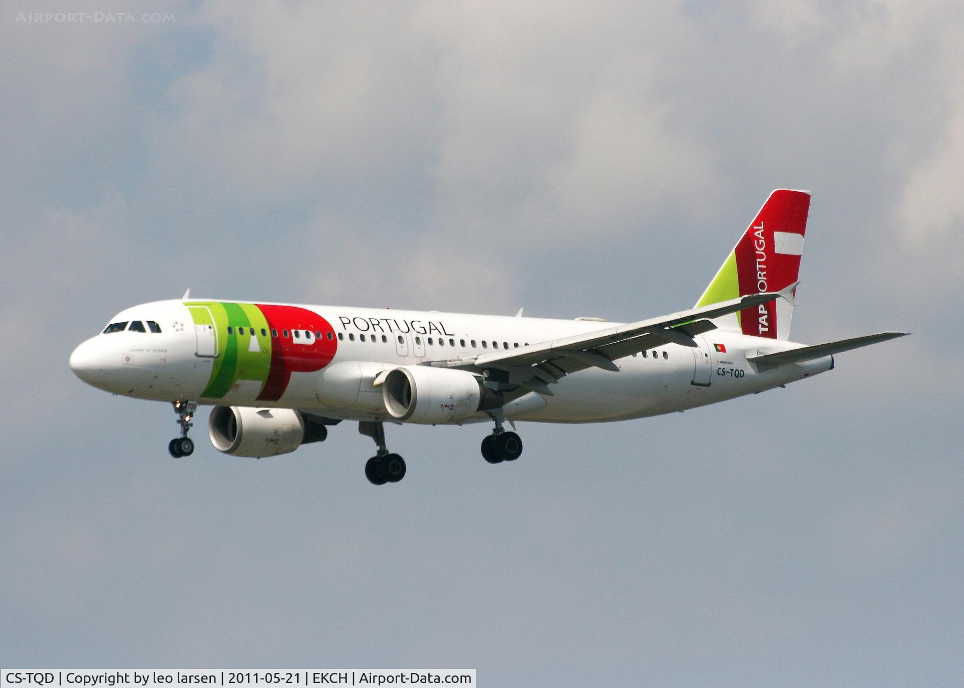 CS-TQD, 1999 Airbus A320-214 C/N 0870, Copenhagen 21.5.11