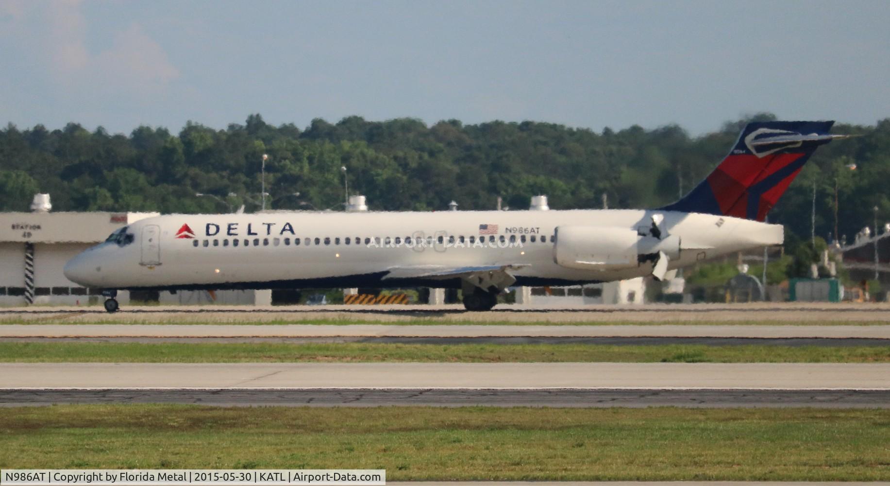 N986AT, 2001 Boeing 717-200 C/N 55089, Delta