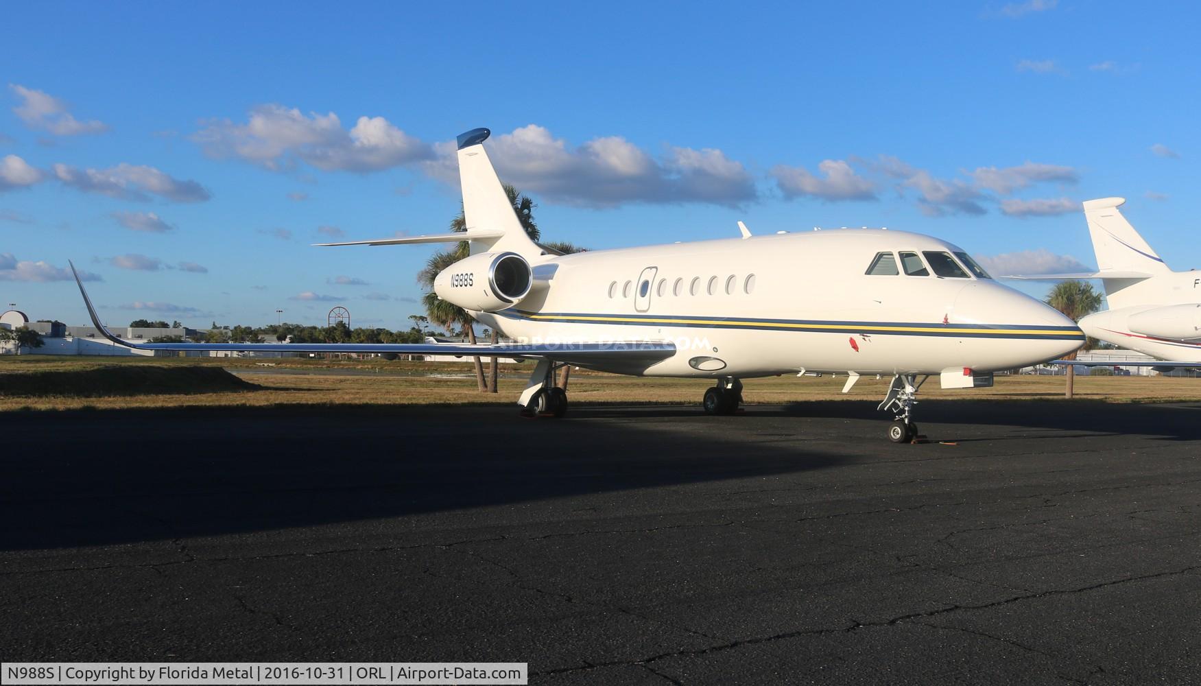 N988S, 2001 Dassault Falcon 2000 C/N 173, Falcon 2000