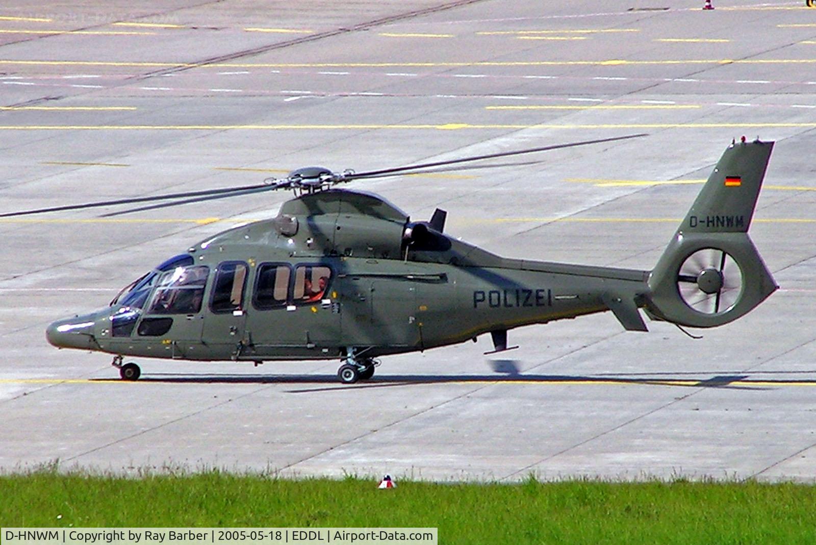 D-HNWM, Eurocopter EC-155B C/N 6613, Eurocopter EC.155B Dauphin [6613] (Polizei) Dusseldorf~D 18/05/2005