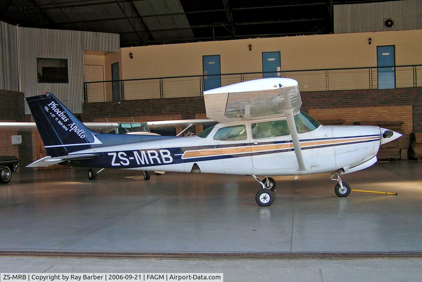 ZS-MRB, Cessna 172RG Cutlass RG C/N 172RG0121, Cessna 172RG Cutlass RG [172RG-0121]  (Phoebus Apollo) Rand~ZS 21/09/2006