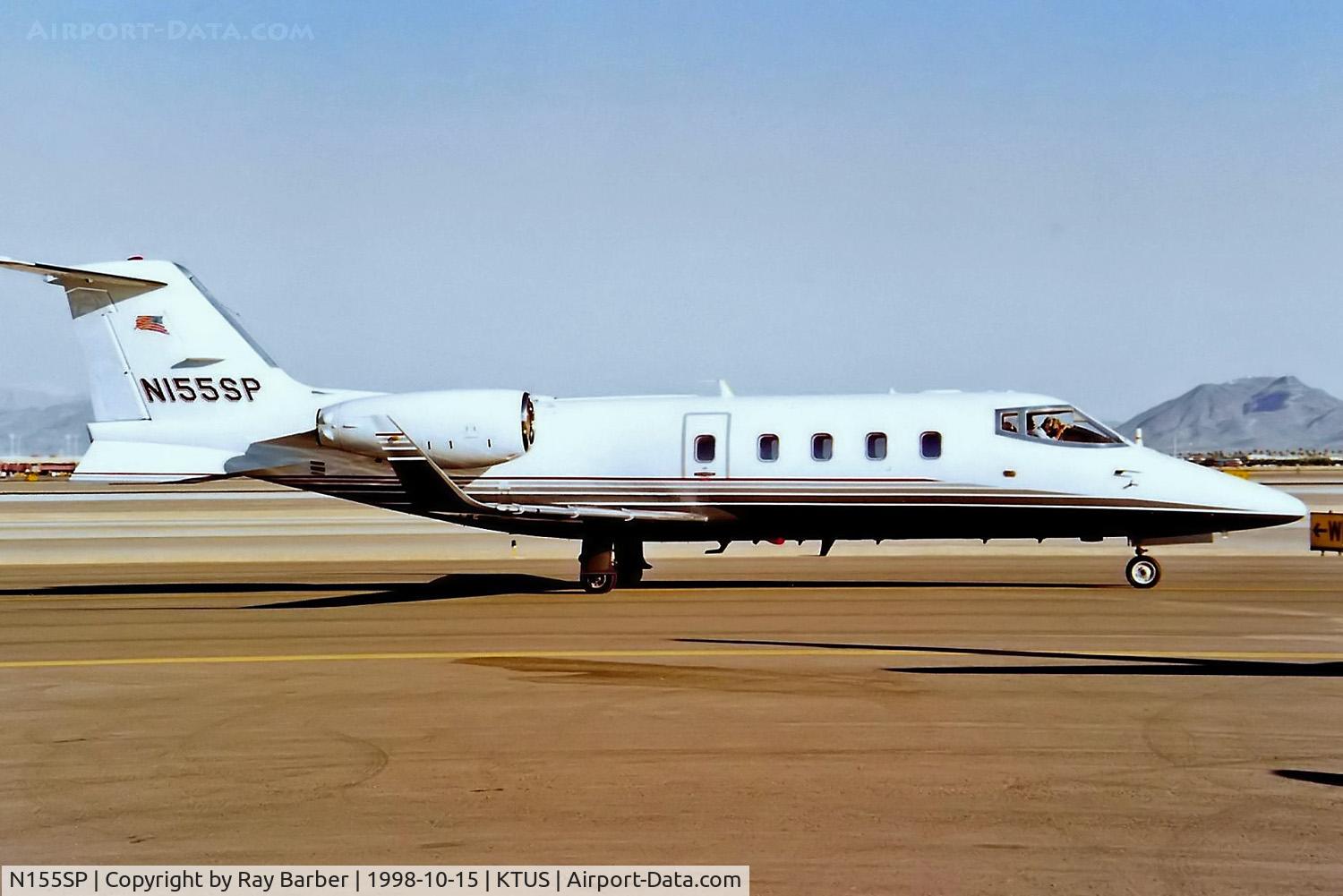 N155SP, 1989 Gates Learjet 55C C/N 55C-137, Learjet 55C [55-137] Tucson Int'l~N 15/10/1998