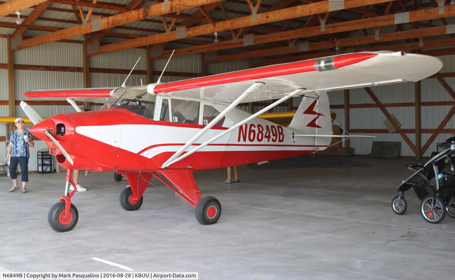 N6849B, 1956 Piper PA-22-150 C/N 22-4148, Piper PA-22-150