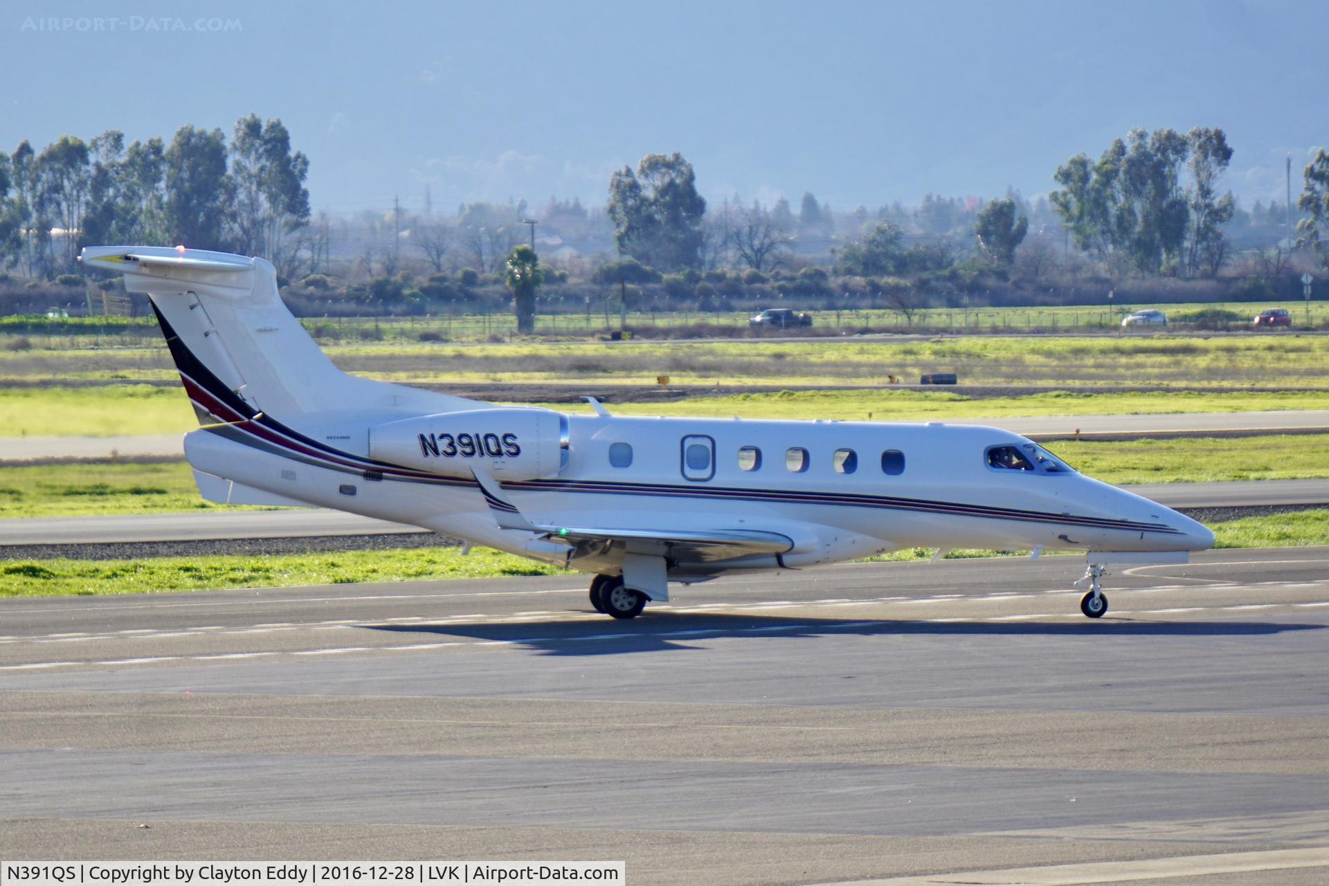 N391QS, 2016 Embraer EMB-505 Phenom 300 C/N 50500331, Livermore Airport. 2016