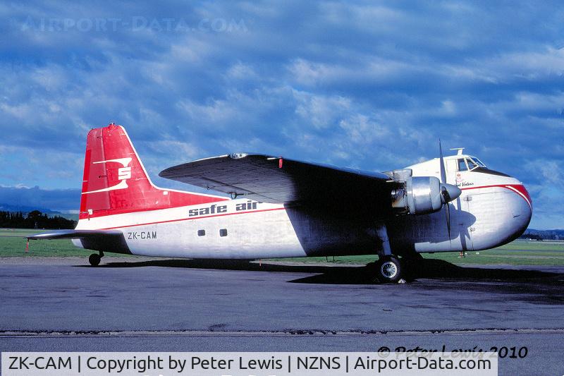 ZK-CAM, Bristol 170 Freighter Mk.31E C/N 13155, Safe-Air Ltd.  1980
