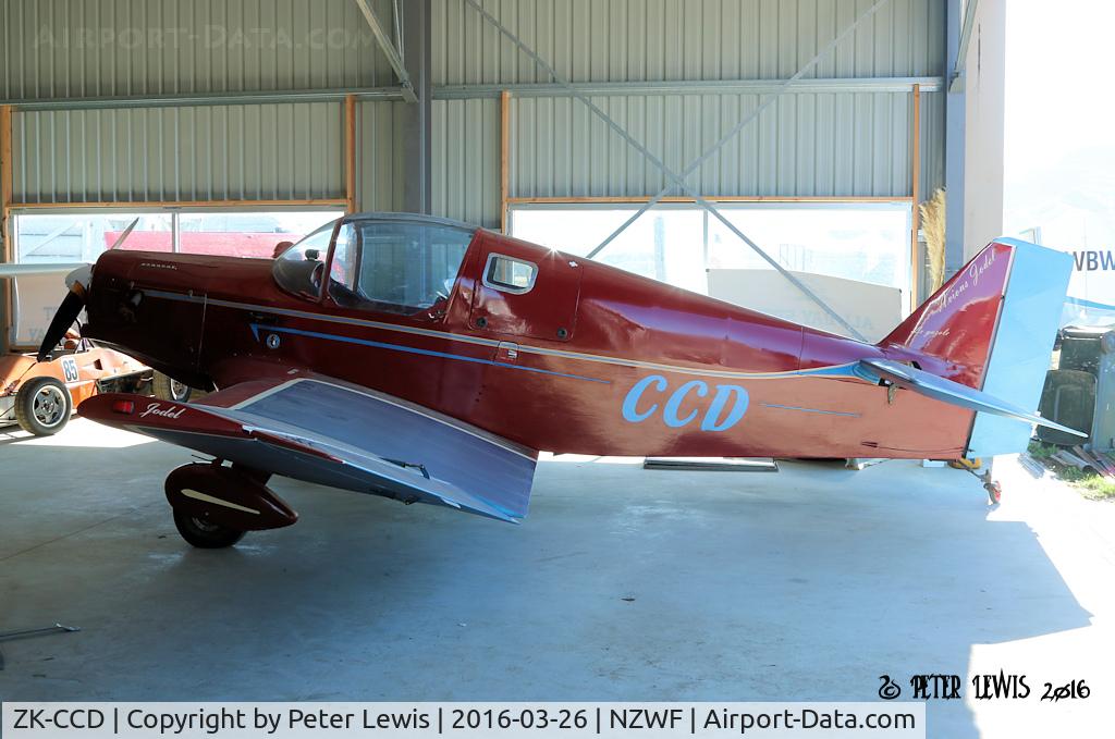 ZK-CCD, Jodel D150X C/N AACA/360/2, C F Kenny, Balclutha