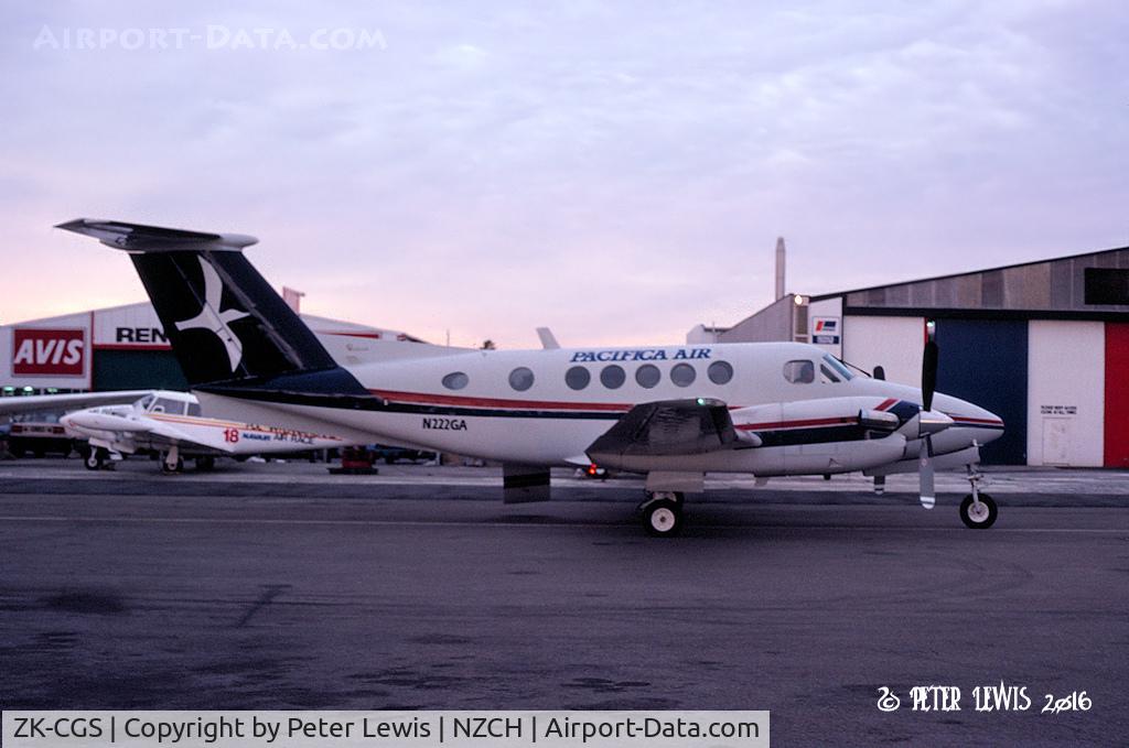ZK-CGS, 1988 Beech 200 Super King Air Catpass C/N BB-301, Pacifica Shipping (1985) Ltd., Lyttelton   1987