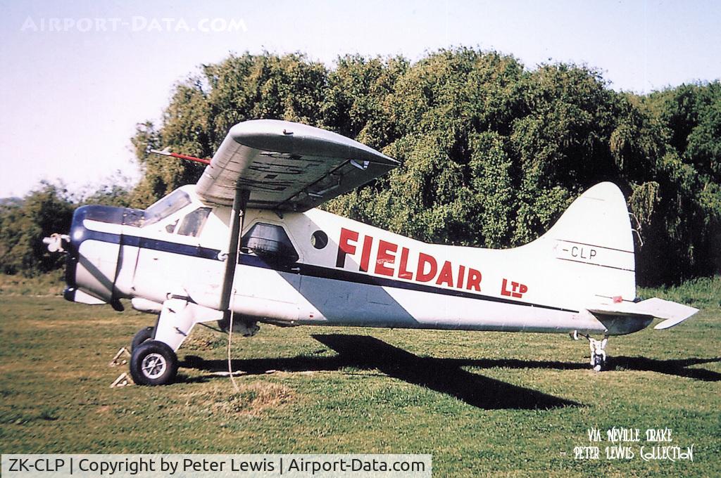 ZK-CLP, 1953 De Havilland Canada DHC-2 Beaver C/N 493, Fieldair Ltd., Gisborne