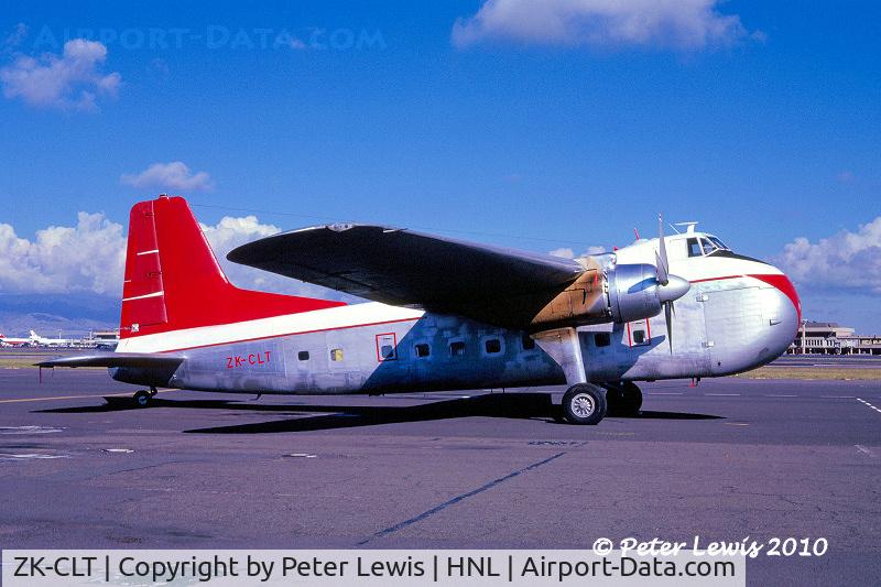 ZK-CLT, 1953 Bristol 170 Freighter Mk.31M C/N 13157, Trans Provincial Airlines Ltd., Prince Rupert, BC   1989