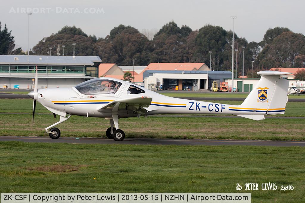 ZK-CSF, Diamond DA-20-C1 Eclipse C/N C0320, CTC Aviation Training (NZ) Ltd., Hamilton