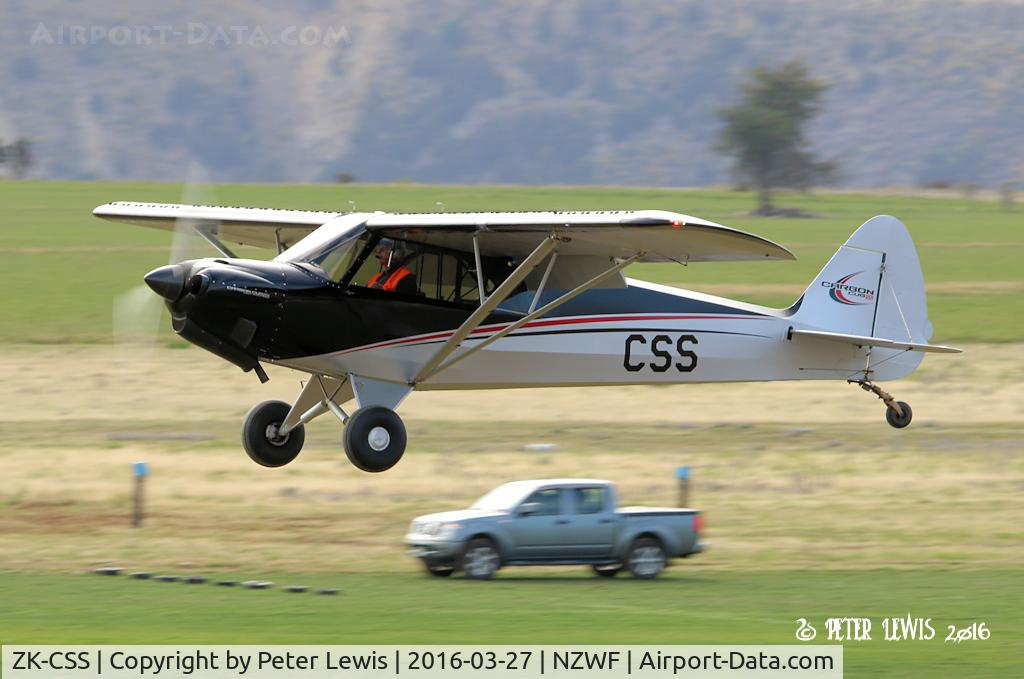 ZK-CSS, Cub Crafters CC11-160 Carbon Cub SS C/N CC11-00193, R J Gray, Bombay
