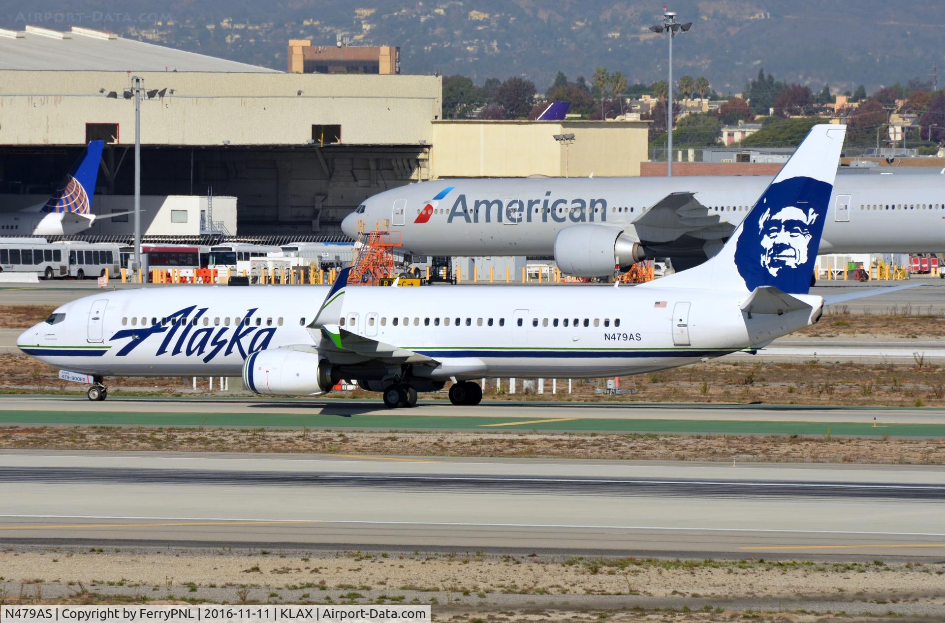 N479AS, 2015 Boeing 737-900/ER C/N 60576, Alaska B739