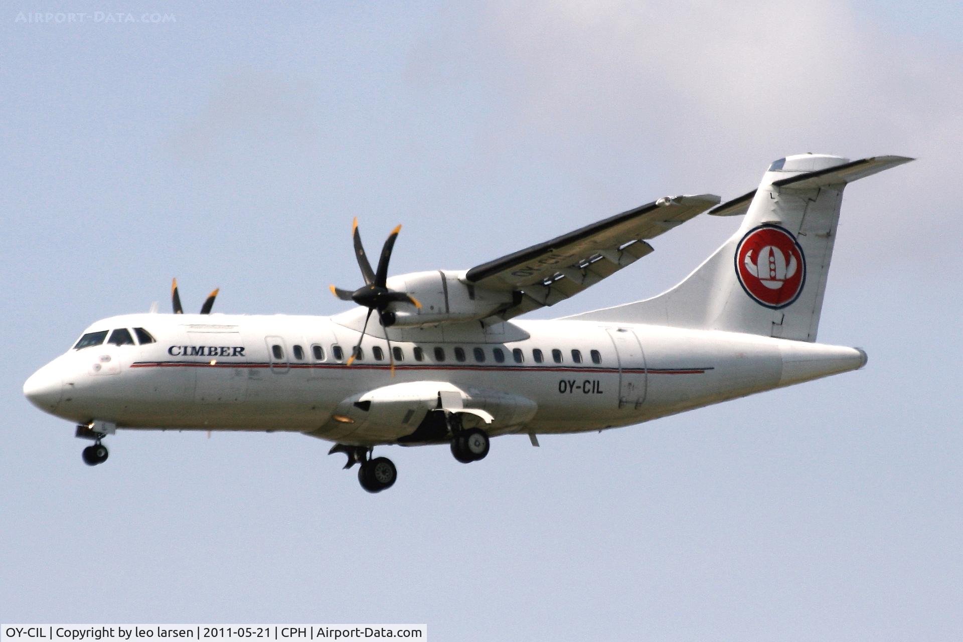 OY-CIL, 1996 ATR 42-500 C/N 514, Copenhagen 21.5.11