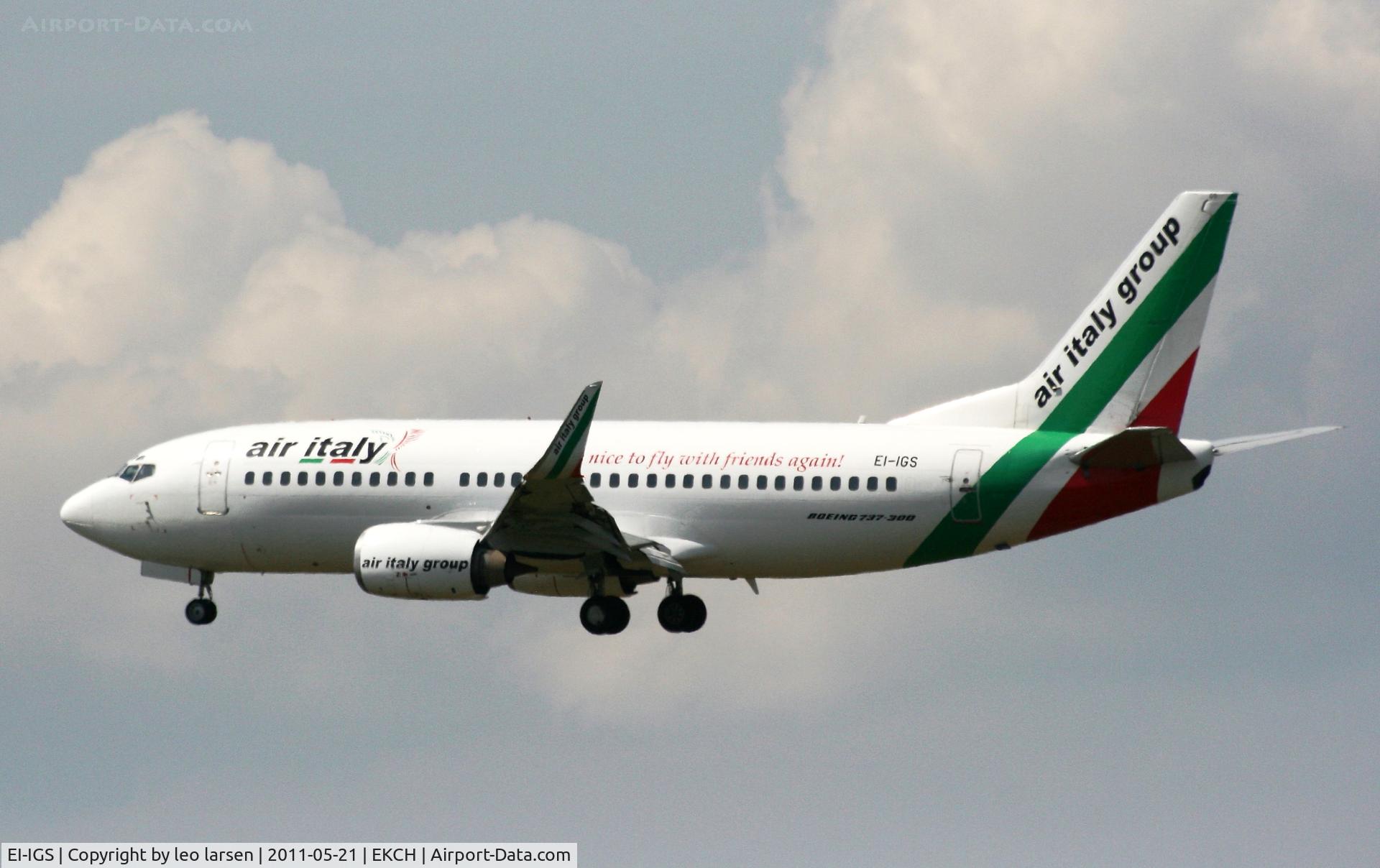 EI-IGS, 1997 Boeing 737-36N C/N 28562, Copenhagen 21.5.11