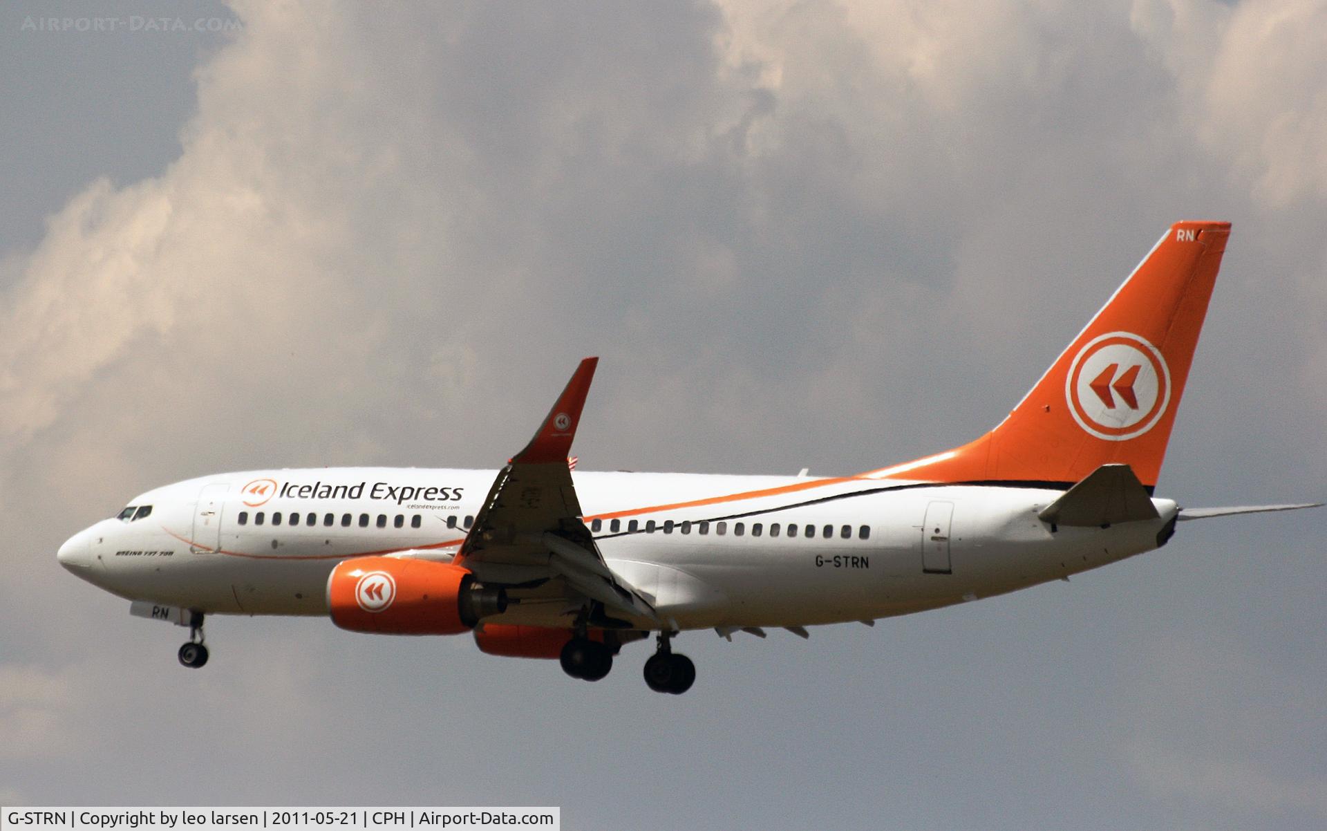 G-STRN, 1998 Boeing 737-7L9 C/N 28007, Copenhagen 21.5.11