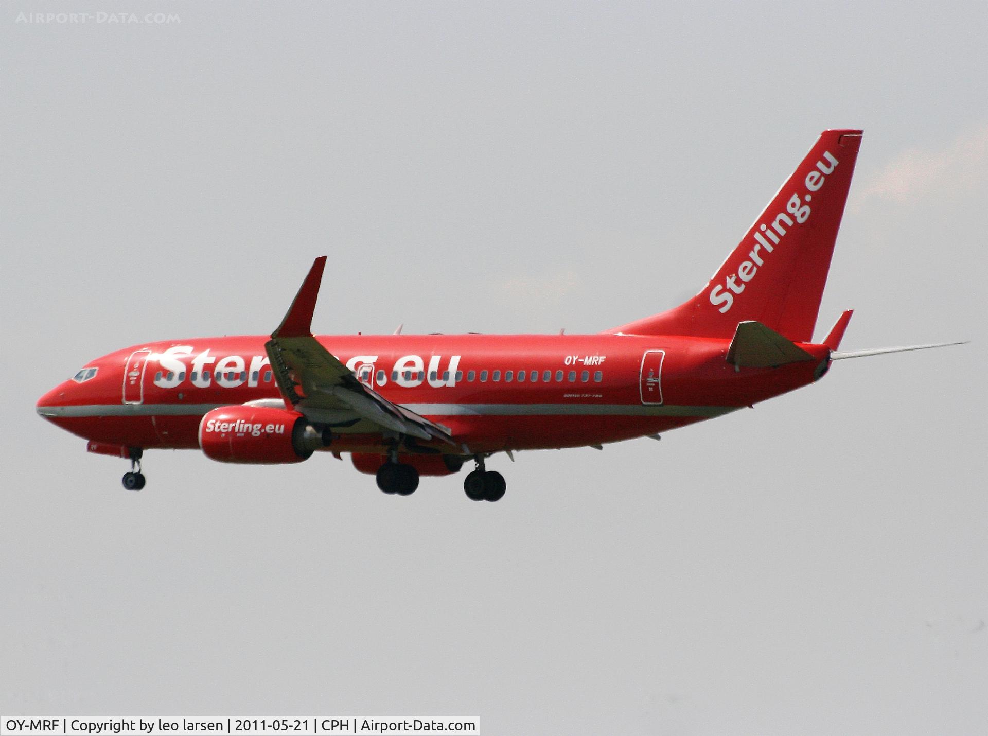 OY-MRF, 1999 Boeing 737-7L9 C/N 28009, Copenhagen 21.5.11