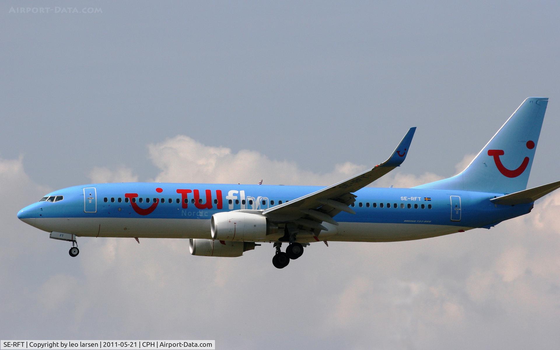 SE-RFT, 2011 Boeing 737-8K5 C/N 38097, Copenhagen 21.5.11