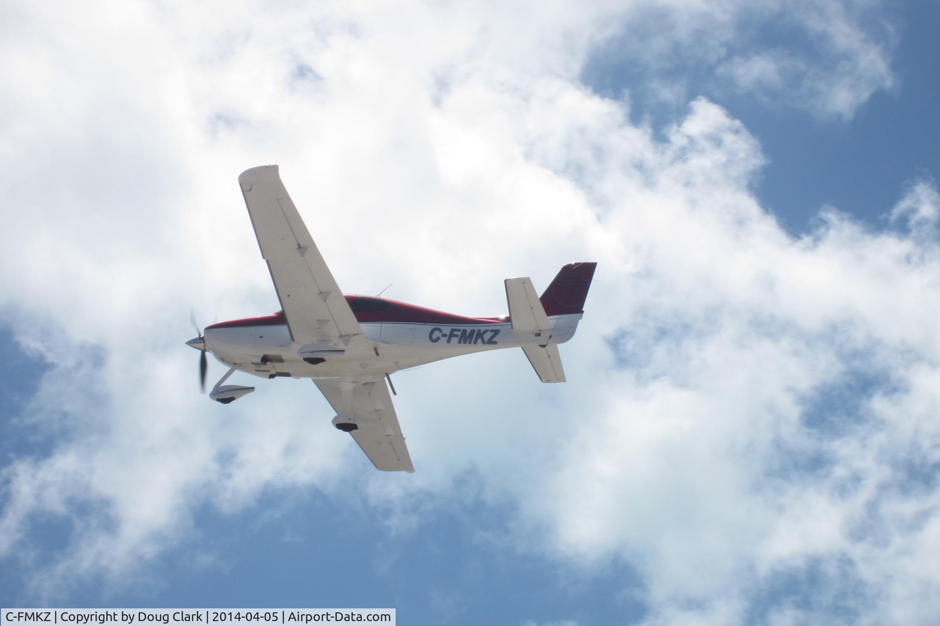 C-FMKZ, 2009 Cirrus SR22 C/N 3463, taken from Long Island, Bahama. Stella Maris Airport