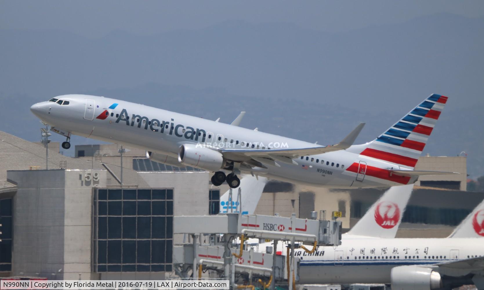 N990NN, 2016 Boeing 737-823 C/N 31241, American