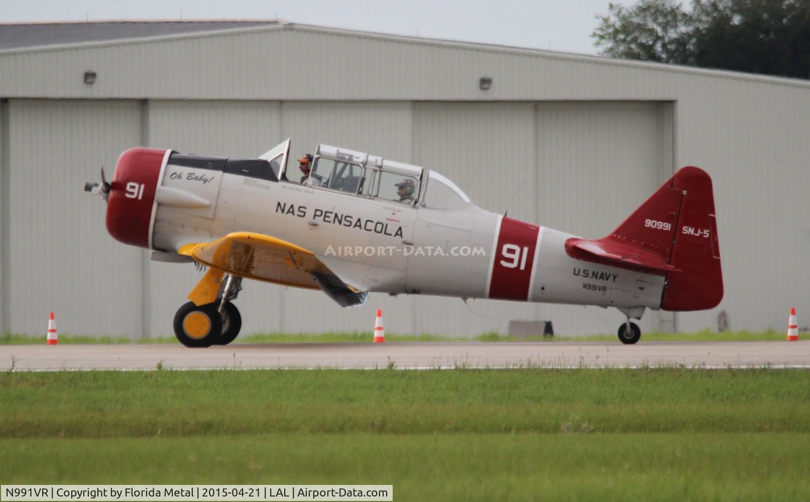 N991VR, 1942 North American SNJ-5 Texan C/N 90991, SNJ-5
