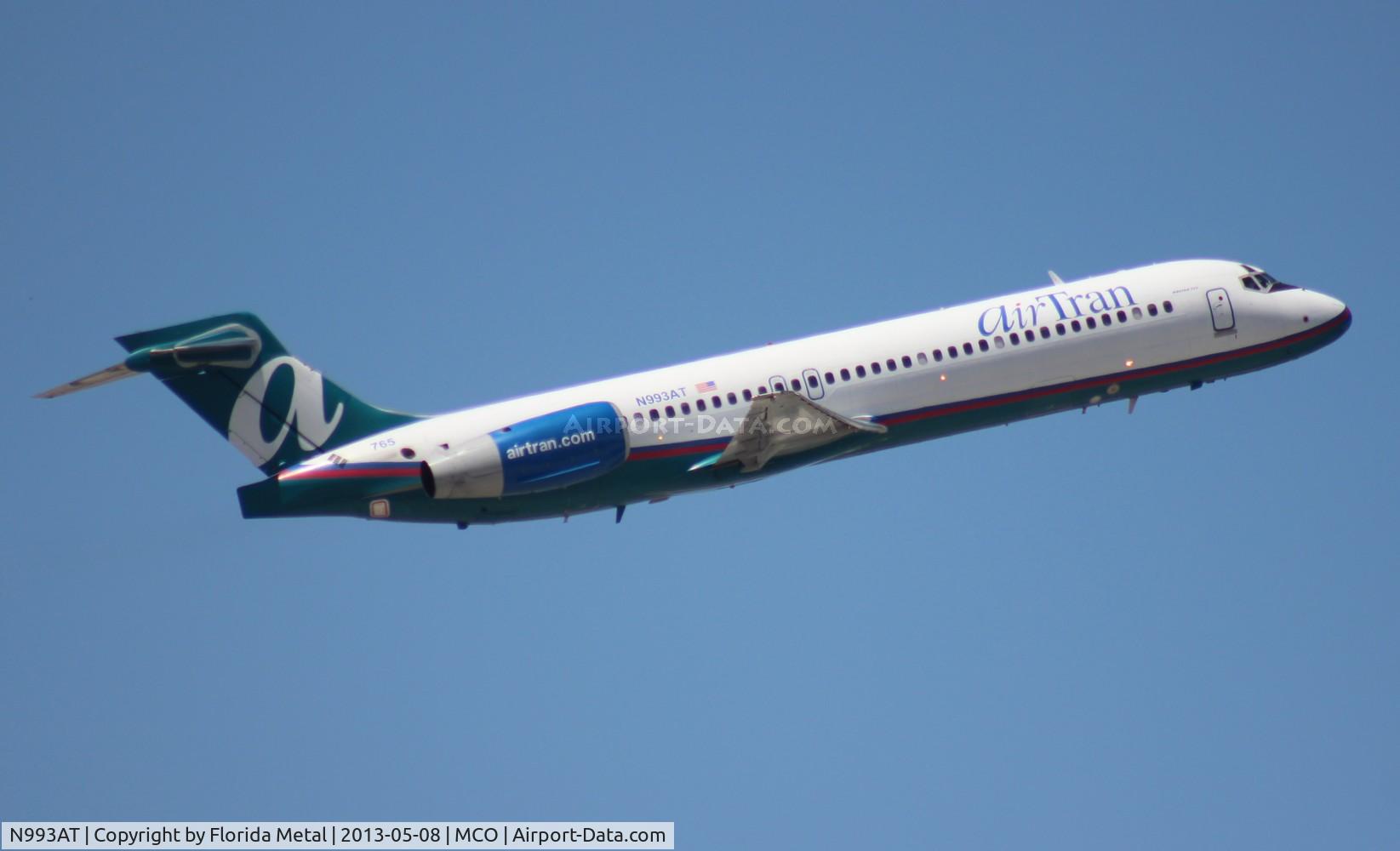 N993AT, 2002 Boeing 717-200 C/N 55137, Air Tran